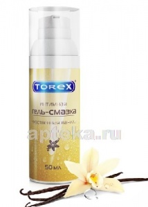 Torex гель-смазка интимная чувственная ваниль 50мл
