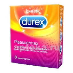 Durex презерватив pleasuremax n3