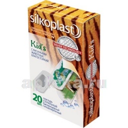 Silkoplast пластырь kids n20/защита серебра