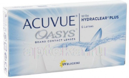 Acuvue oasys with hydraclear plus двухнедельные контактные линзы /-4,25/ n6