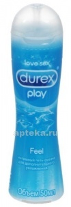 Durex гель-смазка play feel 50мл