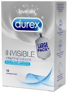 Durex презерватив invisible n18
