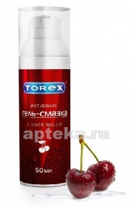 Torex гель-смазка интимная спелая вишня 50мл