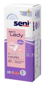 Seni lady micro урологические прокладки/вкладыши для женщин n20