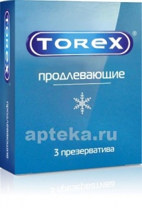 Torex презервативы продлевающие n3