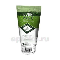 Lubrimax sensitive интимный гель-смазка для чувствительного скольжения 150мл