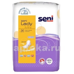 Seni lady mini урологические прокладки/вкладыши для женщин n20 в ундивидуальной упаковке