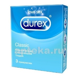 Durex презерватив classic n3