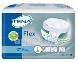 Tena flex plus подгузники для взрослых l обхват талии/бедер до 120см n30