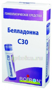 Белладонна с30 гомеопат монокомп препарат растит происхожд 4,0 гранулы гомеопат
