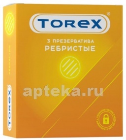 Torex презервативы ребристые n3 