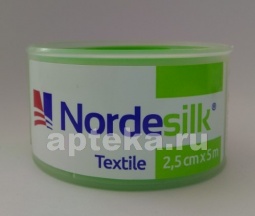 Nordeplast пластырь медицинский фиксирующий текстильный nordesilk 2,5смх5м