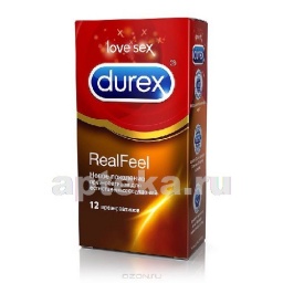 Durex презерватив real feel n12