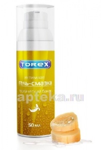 Torex гель-смазка интимная тропический банан 50мл
