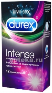 Durex презерватив intense orgasmic n12