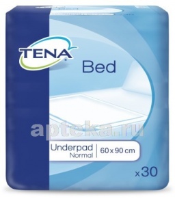 Tena bed underpad normal защитные простыни 60x90 n30