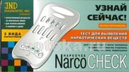 Тест мультипанель narcocheck 3 видов наркотиков