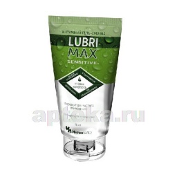 Lubrimax sensitive интимный гель-смазка для чувствительного скольжения 75мл