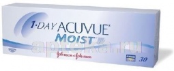 Acuvue 1day moist однодневные контактные линзы /-5,25/ n30