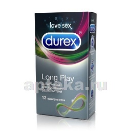 Durex презерватив long play n12