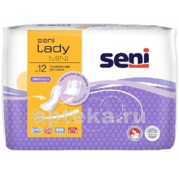 Seni lady mini урологические прокладки/вкладыши для женщин n12 в ундивидуальной упаковке